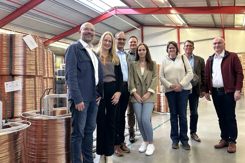 Gemeinsamer Werksrundgang bei Citaku in Bad Essen.